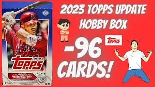 😔 2023 Topps Update ⚾️  Hobby Box! 96 Fewer Cards Per Box!