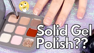 GEL POLISH PALETTE?! Testing Modelones Solid Gel Nail Polish Palette!