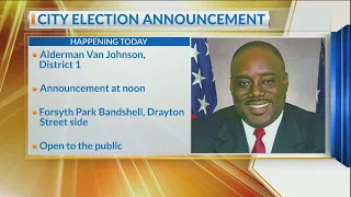 Alderman Van Johnson Announcement