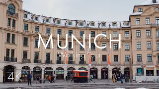 Munich | City Center | Walking Tour | 4K