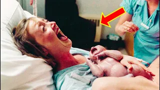 A mother can't stop screaming when she sees who she gave birth to! It's worth seeing!