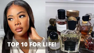 KEEP ONLY 10 FRAGRANCES FOR LIFE FROM MY PERFUME COLLECTION 2021 | EDWIGEALAMODE