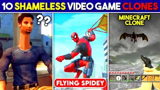 10 *SHAMELESS* Video Game Clones Of Popular Video Games 🤮 | WORST Video Game Clones [HINDI]