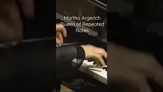 Martha Argerich repeated notes in Prokofiev 1 (insane)