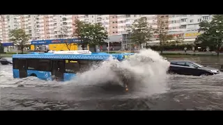 ПОТОП В МОСКВЕ 28 июня метро затопило...