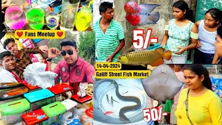 Recent Aquarium Fish Price Update | Galiff street Fish Market | Galiff Street new video 14-04-2024