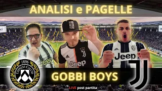 UDINESE vs JUVENTUS: ANALISI E PAGELLE ( i GOBBI BOYS)