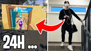 Hraju Ve Virtuální Realitě 24H Fortnite 😵