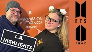 Americans First Time Reaction to BTS (방탄소년단) PERMISSION TO DANCE ON STAGE - LA Highlights + Jin SPV