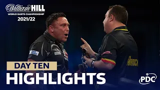 AN ALLY PALLY CLASSIC! | Day Ten Evening Highlights | 2021/22 William Hill World Darts Championship