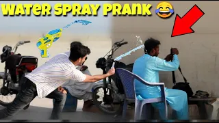 Water G-U-N Spray Prank - AWESOME REACTIONS - Still Fun Prank - Haris Mandokhail