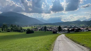 Die schönste Strecke - Ruhpolding - Reit im Winkl Autofahrt | Bayern, Deutschland