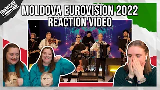 Moldova | Eurovision 2022 Reaction | Zdob şi Zdub & Fraţii Advahov - Trenuleţul | Eurovision Hub