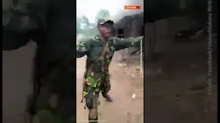 Nigerian Soldiers Film Selves As They Indiscriminately Open Fire On Civilians, Burn Houses In Ebonyi