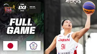 Japan v Chinese Taipei | Men | Full Game | FIBA 3x3 Asia Cup 2022