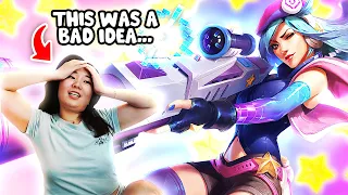 This Was a TERRIBLE IDEA... ft. Caitlyn 3 ROLL DOWN? | TFT SET 10 - 13.24b