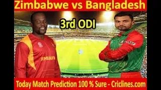 #Bangladesh vs #Zimbabwe 3rd ODI Live Cricket Score 2020