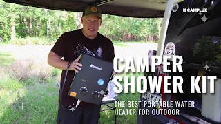Camplux Camper Shower Kit | Your Ultimate Camping Companion