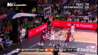 Real Madrid-Olympiacos 78-59 Euroleague Final