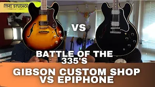 Epiphone vs Gibson Custom Shop 335 - Is it worth the £4K Difference?