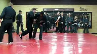 Goshin Jujitsu - black belt test round robin techniques