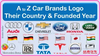 abc car brands | A to Z Car Brands Logo & country , founded year || car brands in the world