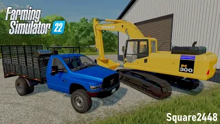 Buying A Lawn Care Truck & Excavator! | Xbox | FS22 Property Maintenance