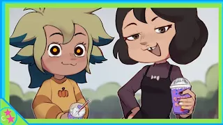 Vee & Masha Try The Grimace Shake ( The Owl House Comic Dub )