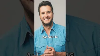 Luke Bryan’s Age From 46 to 4 years old 🤯 #lukebryan #countrymusic #nostalgia #nostalgic #shorts