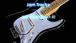 Funk Guitar Backing Track in E