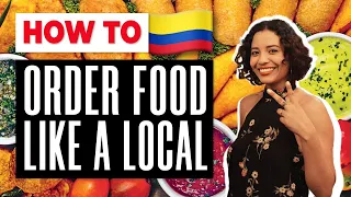 How to Order Food in Colombia (Ordering Food in Spanish) 😋