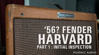 '56? Fender Harvard | Part 1 : Initial Inspection