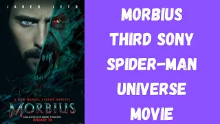 Morbius Will Be The Third Film in Sony's Spider-Man Universes (SSU) #shorts