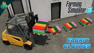 Fabrics Making and Then Clothes | Clothes Price is High | Farming Simulator 23 Mobile urdu hindi