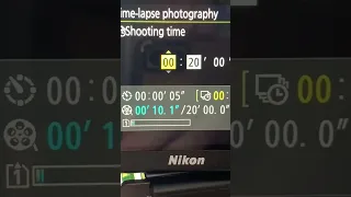 Nikon D7200 - How to Set up for Time Lapse