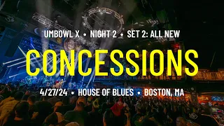 Umphrey’s McGee Debut of Concessions | 4/27/2024 | UMBowl X, Boston, MA