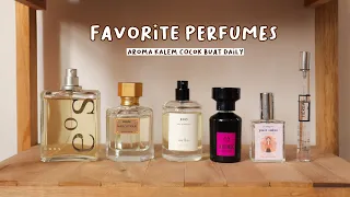 parfum favorit buat daily (wangi kalem mulai Rp7000an) - HMNS, oullu, the body shop, mine, dll