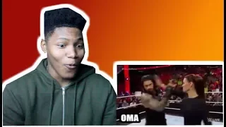 YOUR BOSS HIT YOU!!!| WWE Roman Reigns Most Savage Moments| REACTION