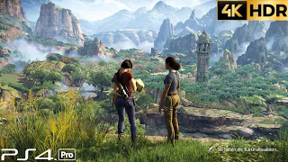 UNCHARTED: The Lost Legacy Walkthrough PART: 4 CHAPTER : 4 The Western Ghats [ 4K HDR ] PS4PRO