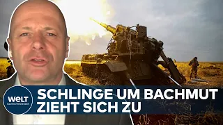 UKRAINE-KRIEG: Wagner Söldner haben wieder Munition - Extermer Druck auf dem Donbass | WELT Thema