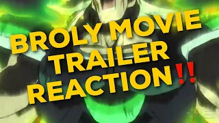 BROLY JAPANESE & ENGLISH TRAILER REACTIONS!! | ITS FINALLY HERE!!