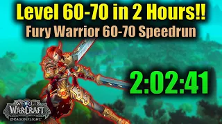 Warrior 60 to 70 Speedrun in 2 Hours!