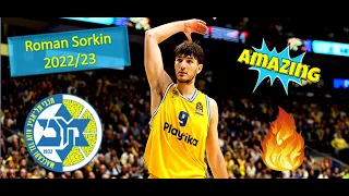 Roman Sorkin ● Maccabi Tel Aviv ● 2022/23 INSANE Best Plays & Highlights ● Highlights MACHINE!