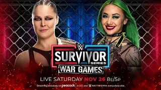 WWE Survivor Series 2022 Shotzi and Ronda Rousey Entrances Live