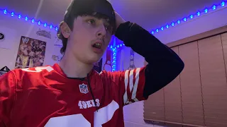 49ers fan reacts to Super Bowl 58