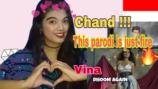 Reaction On Vina Fan Recreate Parodi Dhoom Again || Aishwarya Rai - Hrithik Roshan