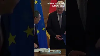 WATCH: Chinese Premier Li Qiang meets German President Frank-Walter Steinmeier in Berlin visit