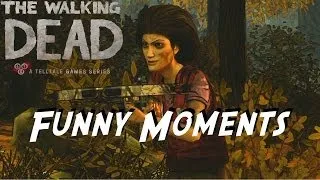 Funny Moments in The Walking Dead Game PT 1