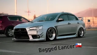 Bagged Mitsubishi Lancer Gt look Evolution X
