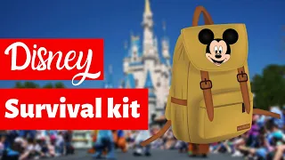 Disney Park Bag Essentials + Printable Checklist: What You Need For Disney World and Disneyland
